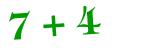 Click to hear an audio file of the anti-spam equation